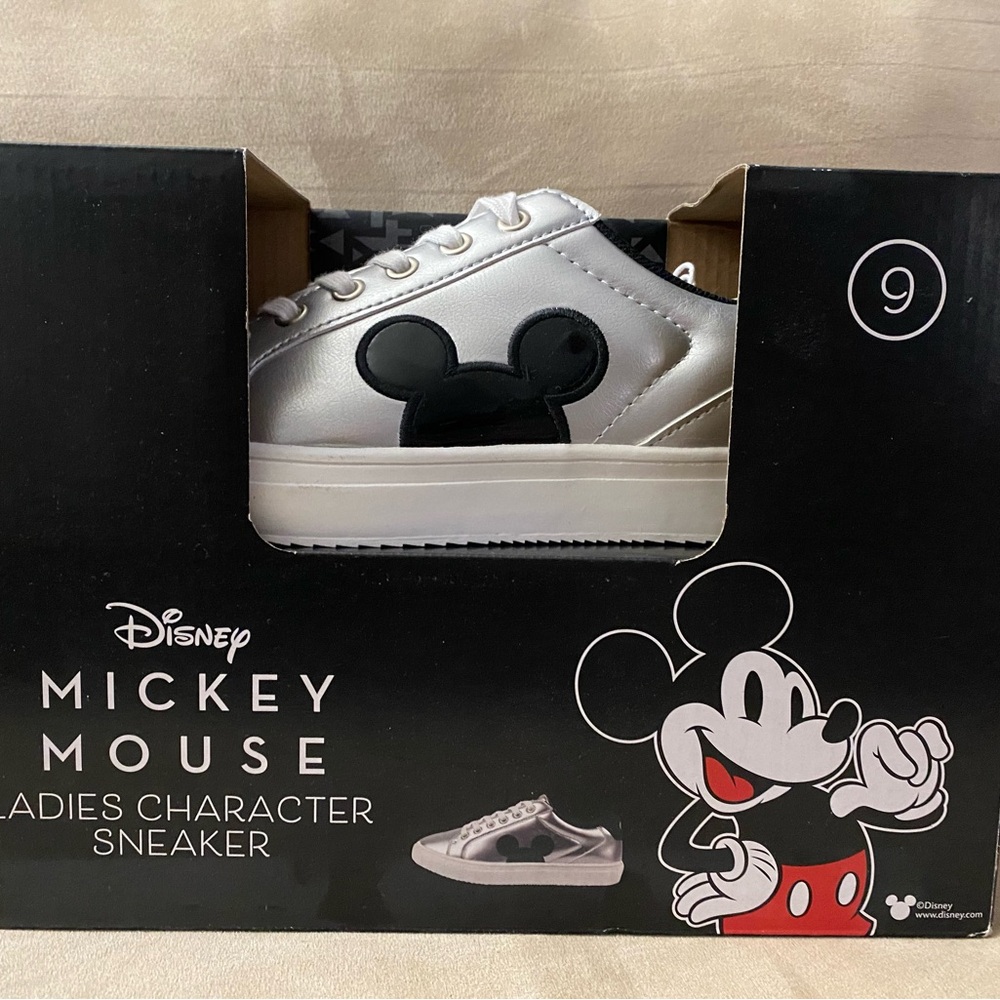 Aldi- Disney Mickey Mouse Silver women’s Sneakers